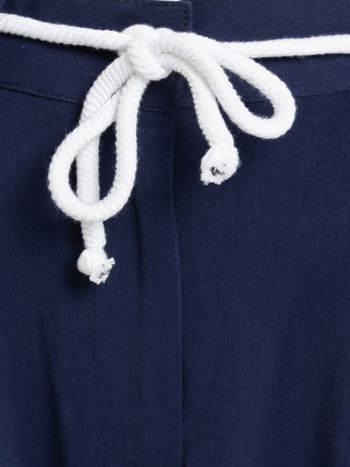 Pantalon coloris nautic blue femme