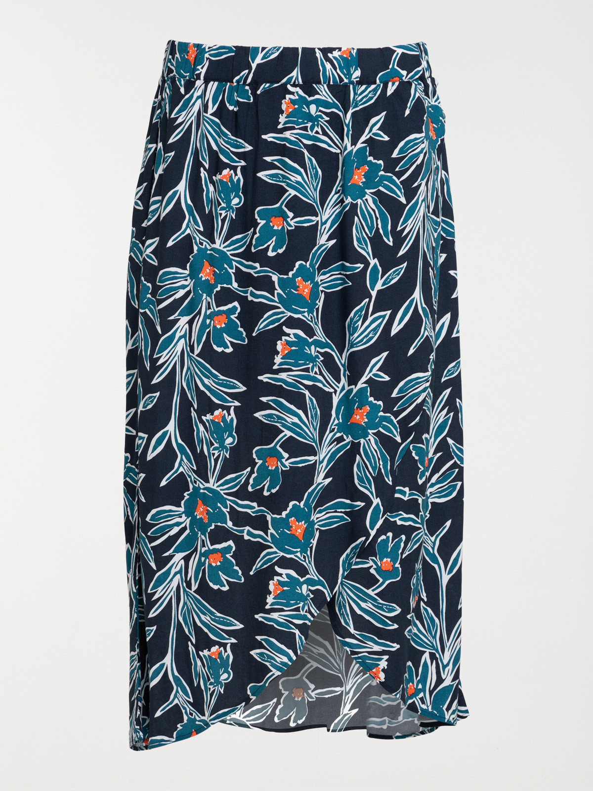 Jupe imprimée grande taille femme