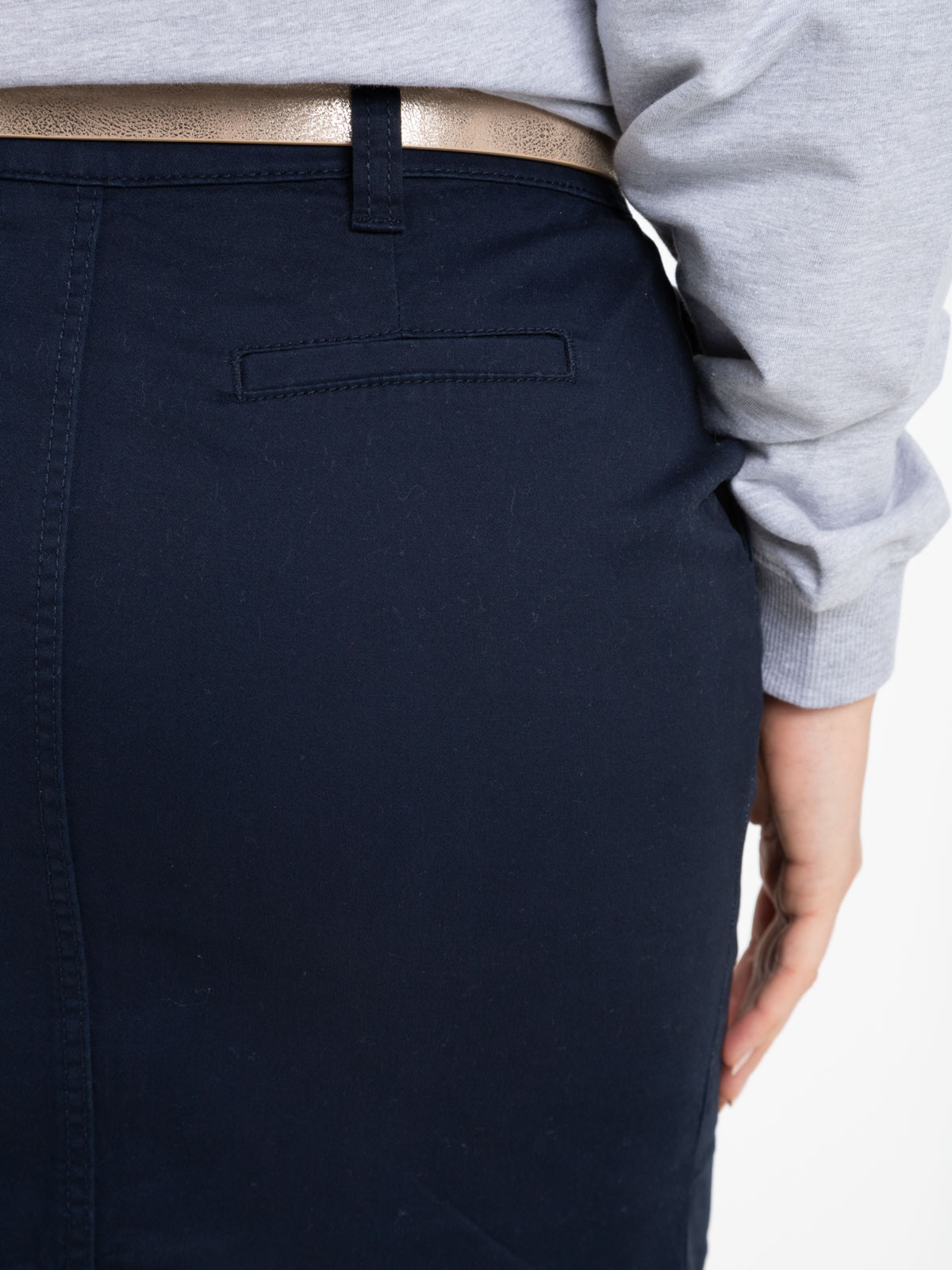 Jupe chino marine navy femme Jupe chino marine navy femme