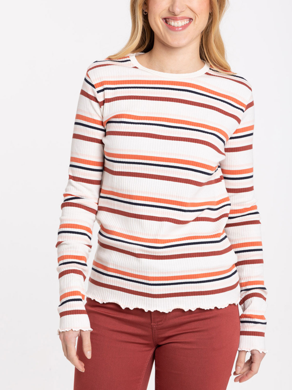 T-shirt rayures femme 