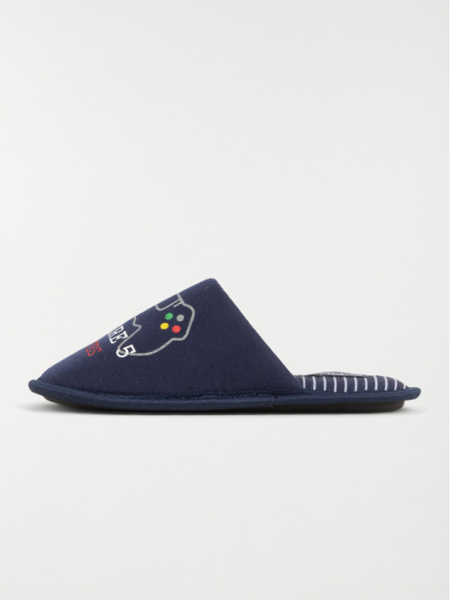 Chaussons mules jeu vidéo garçon (32-39) Chaussons mules jeu vidéo garçon (32-39)