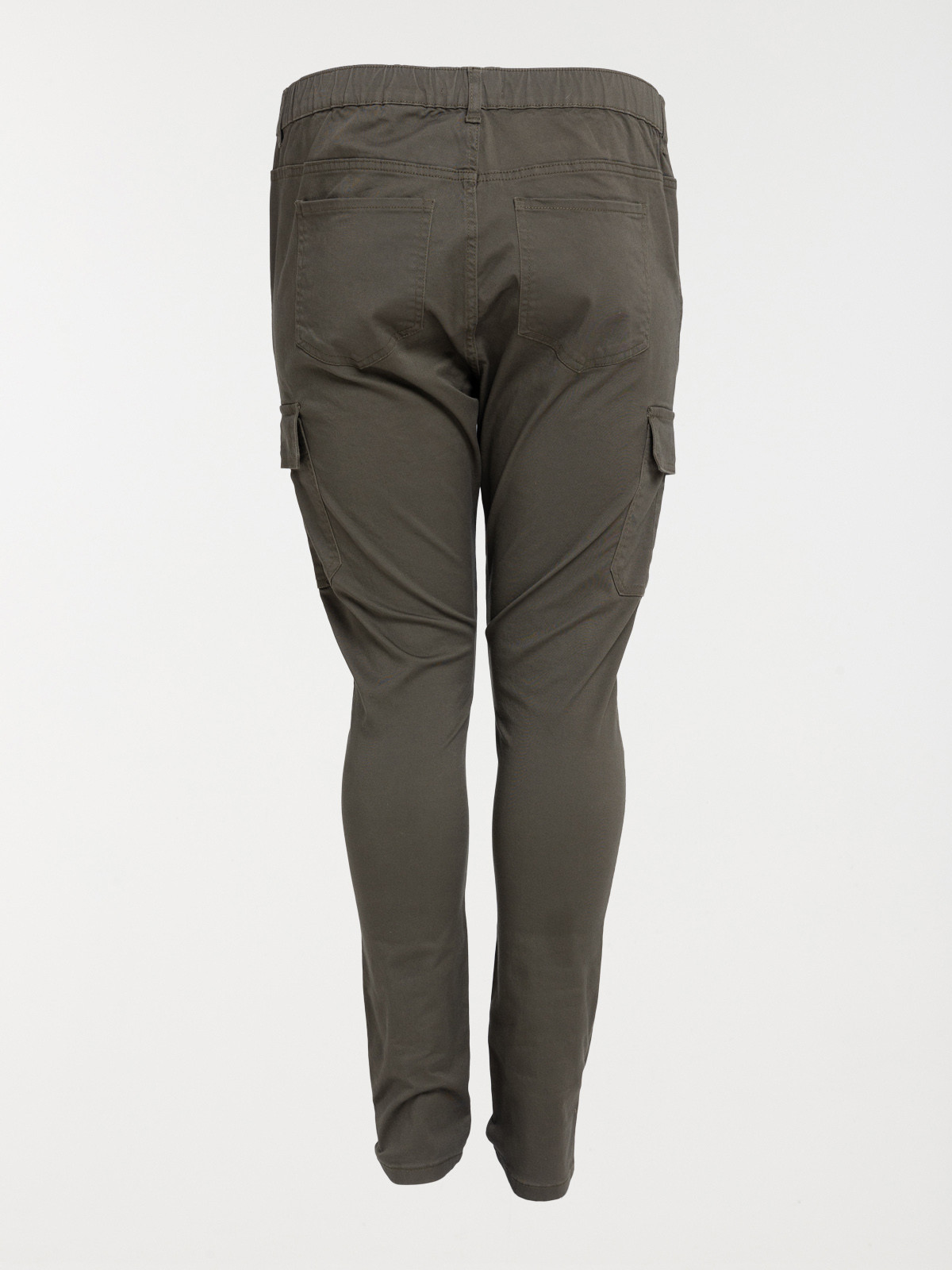 Pantalon cargo grande taille femme