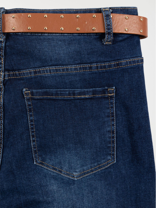 Jean droit ceinture grande...