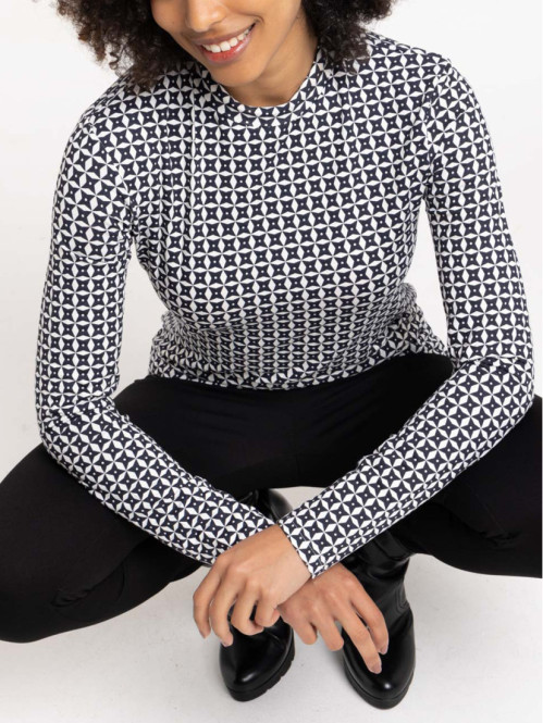 T-shirt motif graphique femme