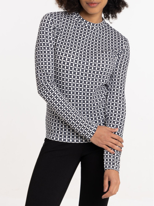 T-shirt motif graphique femme