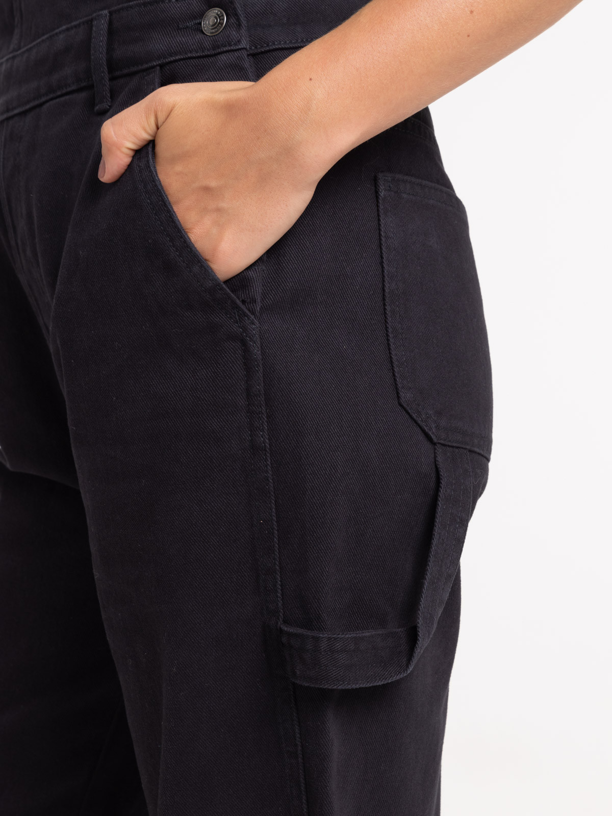 Salopette denim noire femme Salopette denim noire femme