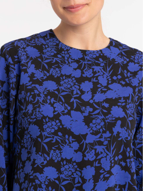 Robe fleurie bleu...