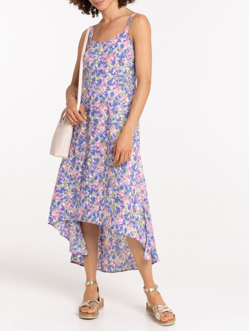 Robe longue imprimée...