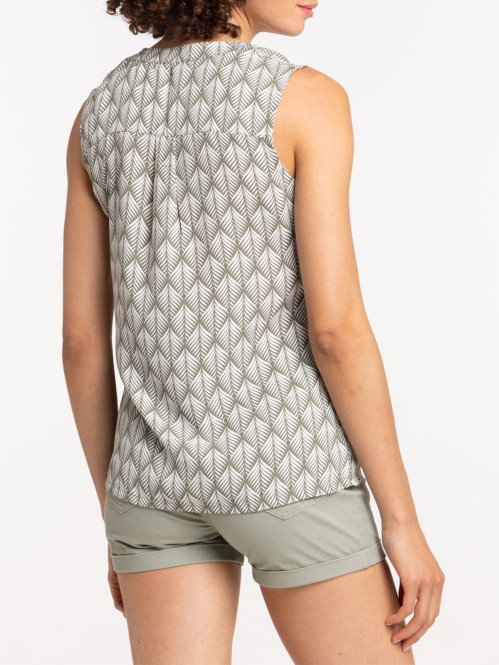 Blouse sans manches...