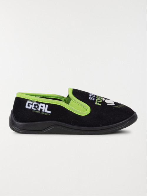 Chausson foot noir garçon (31-35)
