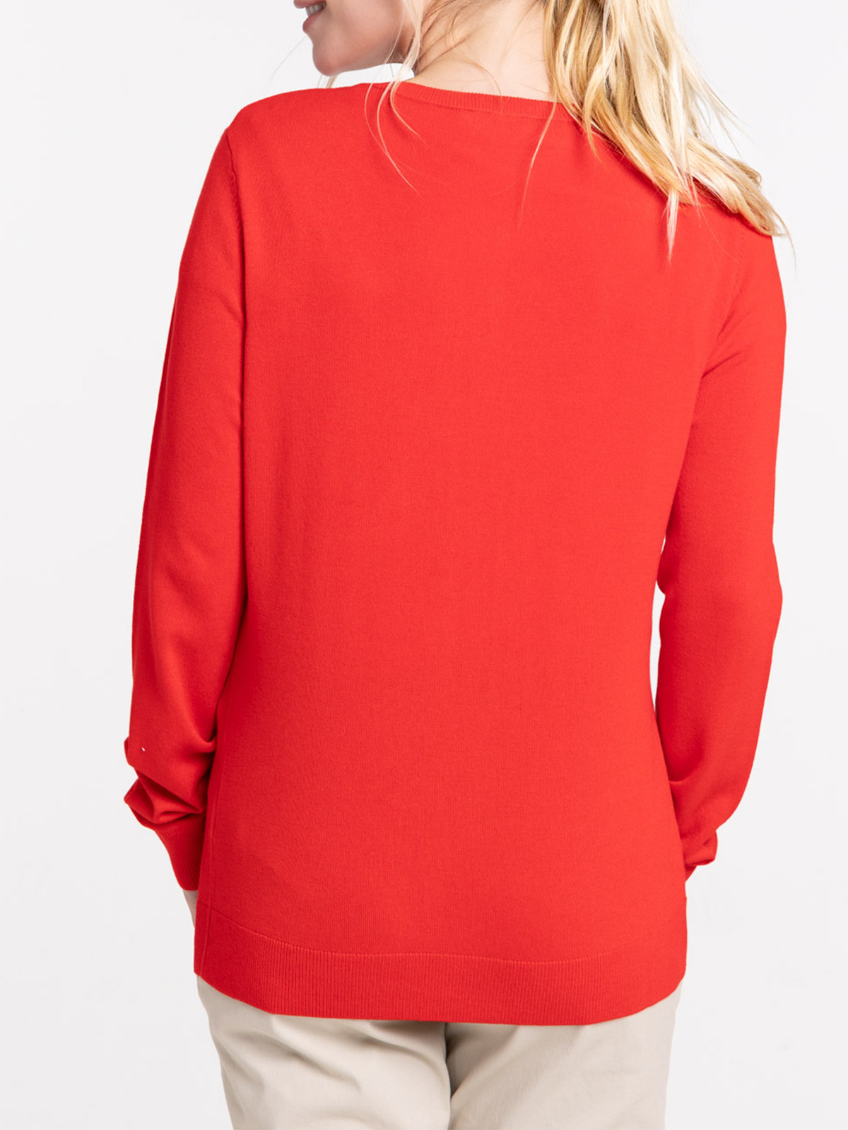 Gilet boutonné red femme
