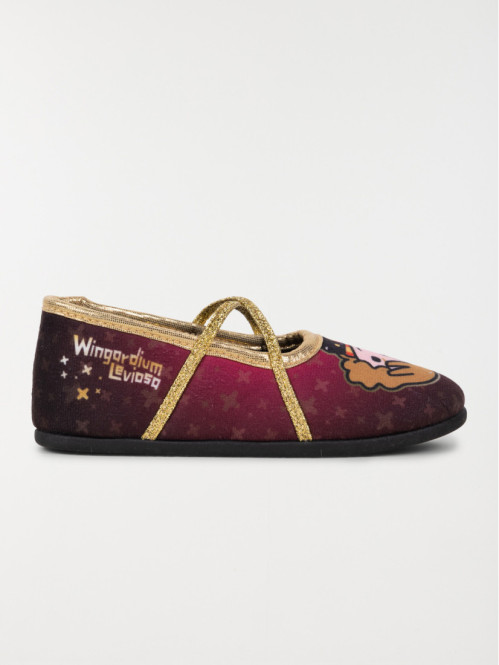 Ballerines Harry Potter bordeaux (31-35)