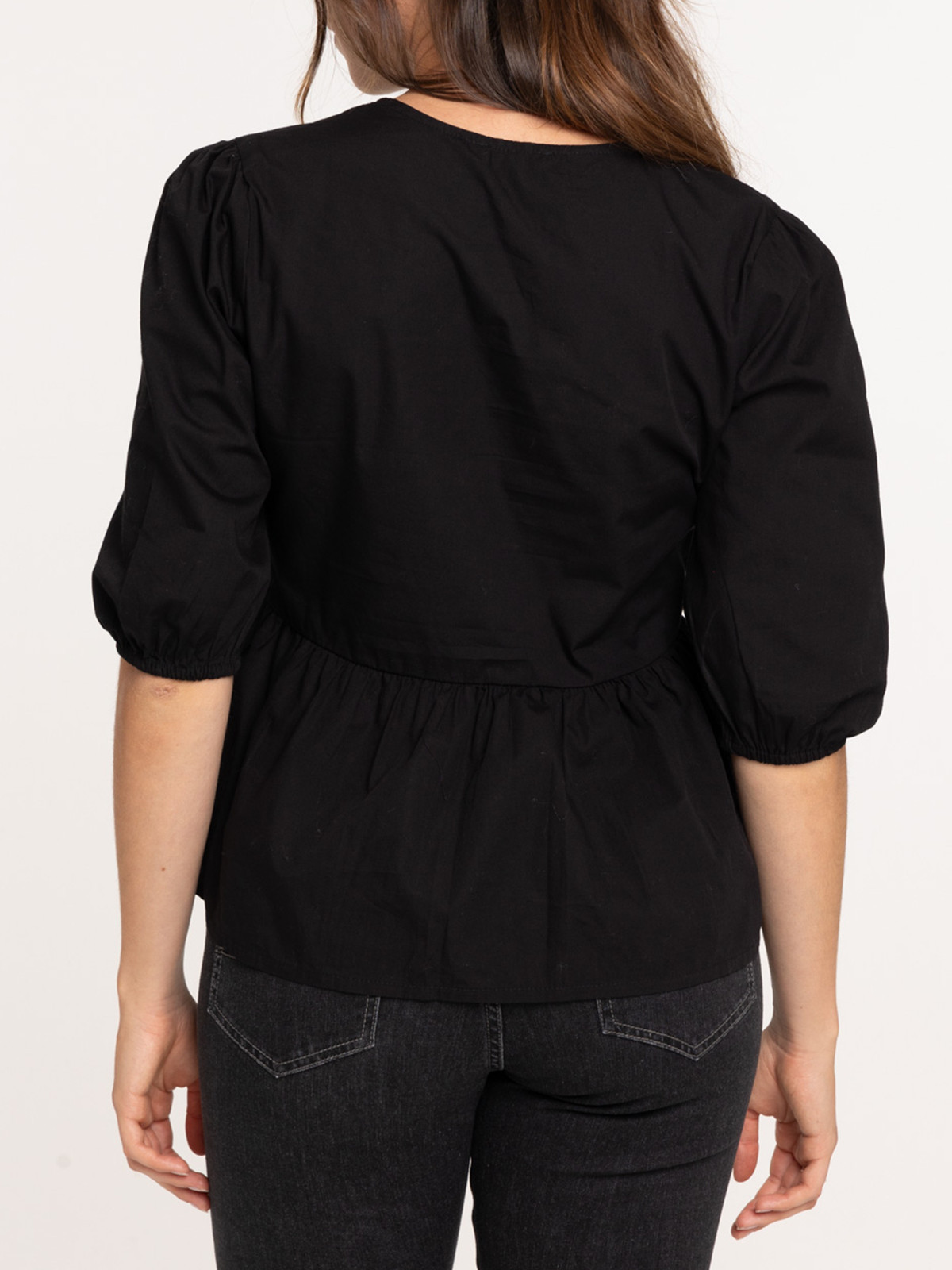 Blouse à nouer devant femme