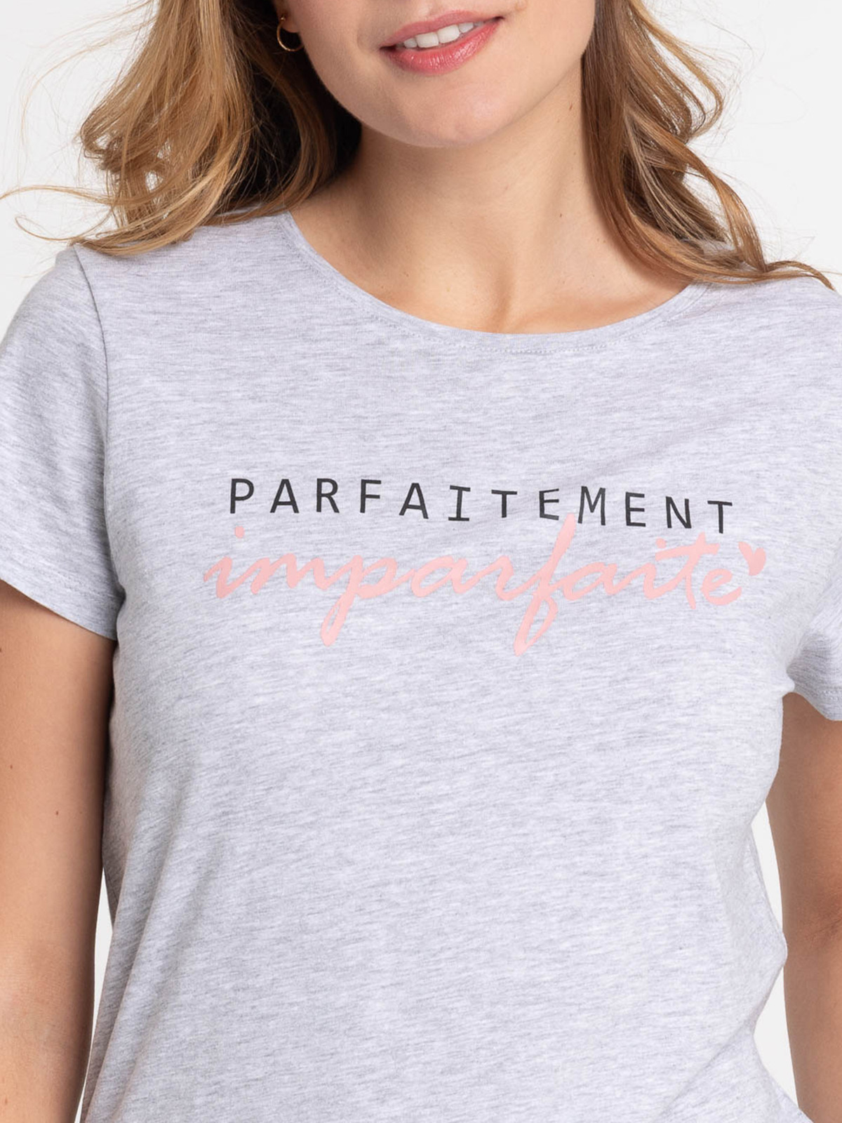 T-shirt parfaitement imparfaite femme