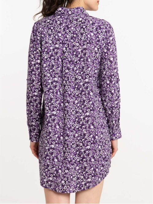 Robe chemise imprimée...