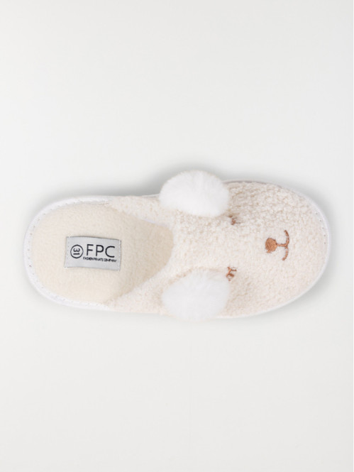 Chaussons ourson fille (31-35)
