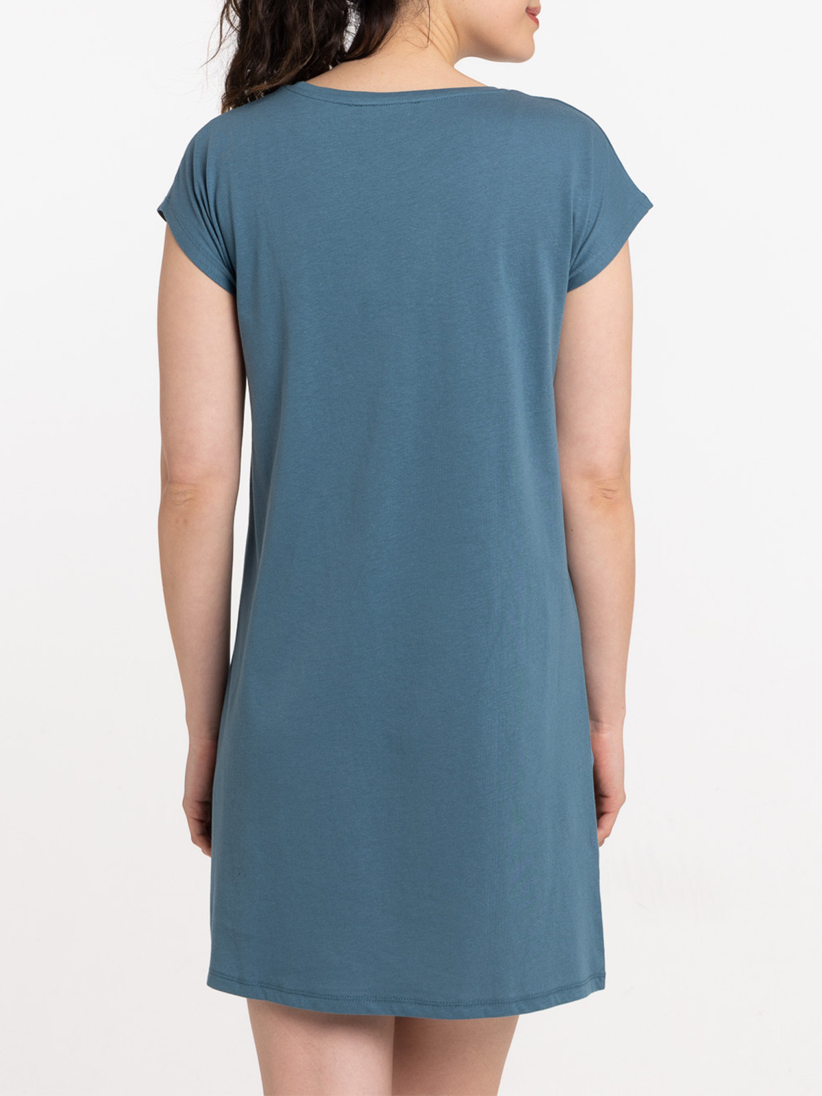 Liquette nuage bleu grisé femme