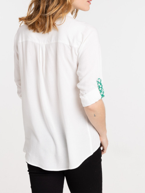 Chemise écru femme