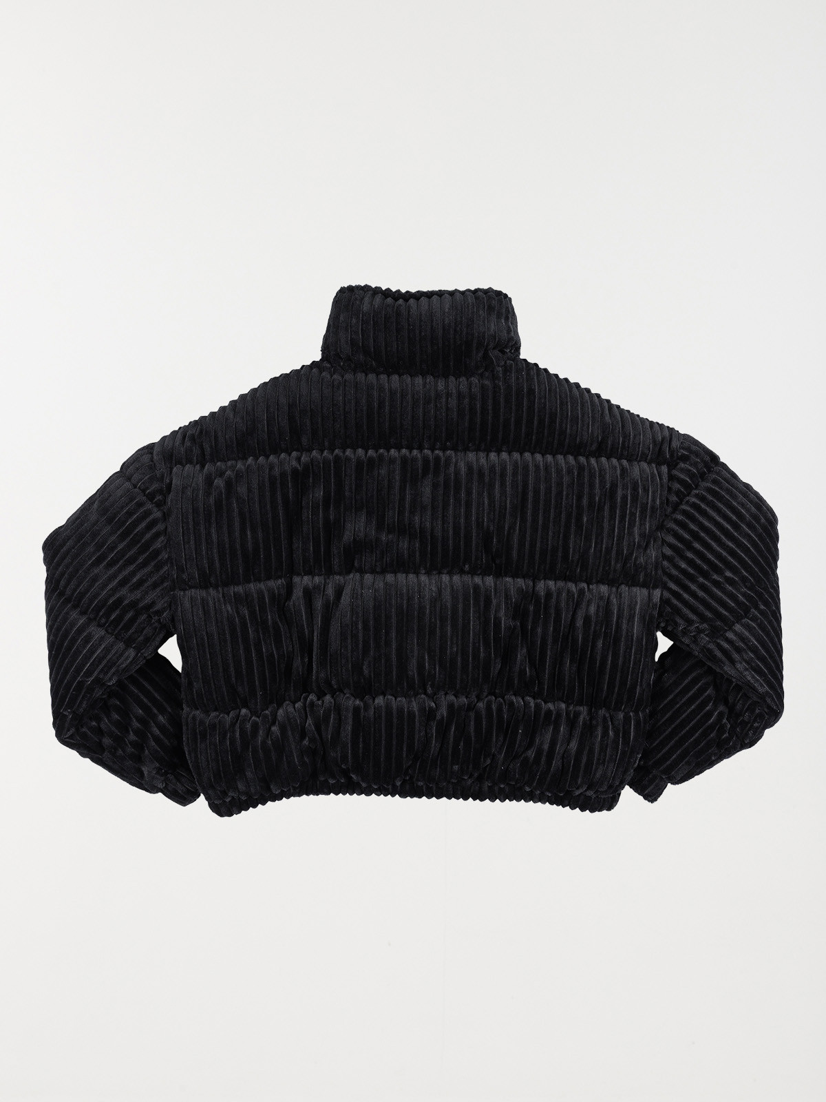 Doudoune en velours noir fille (XXS-M) Doudoune en velours noir fille (XXS-M)