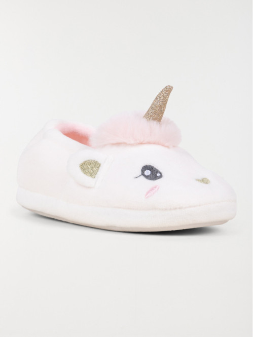 Chaussons licorne 3d fille...