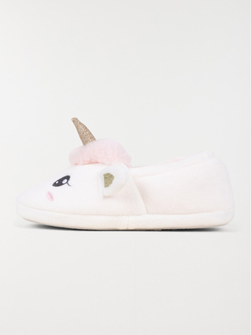 Chaussons licorne 3d fille...