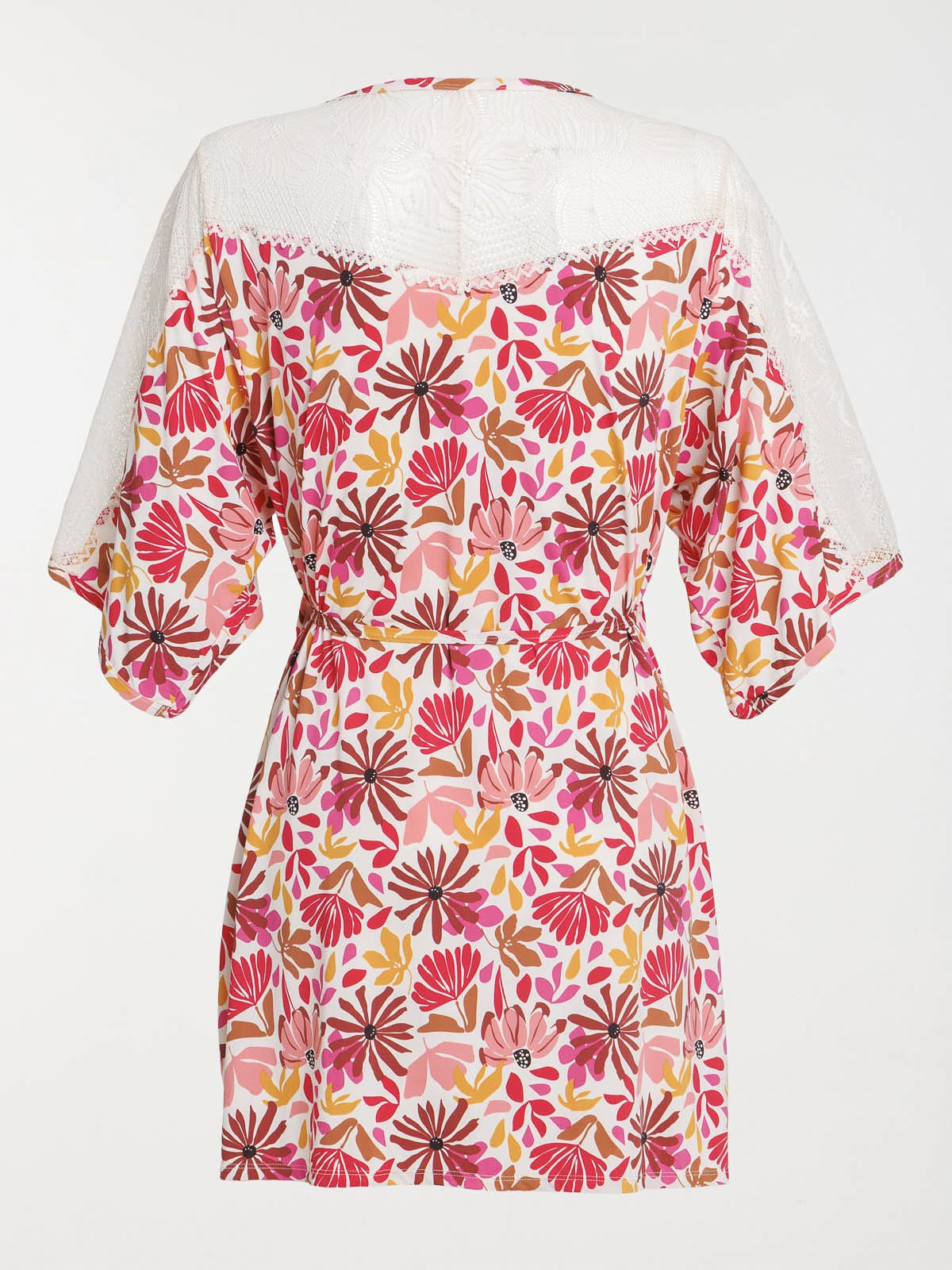 Kimono fleuri femme