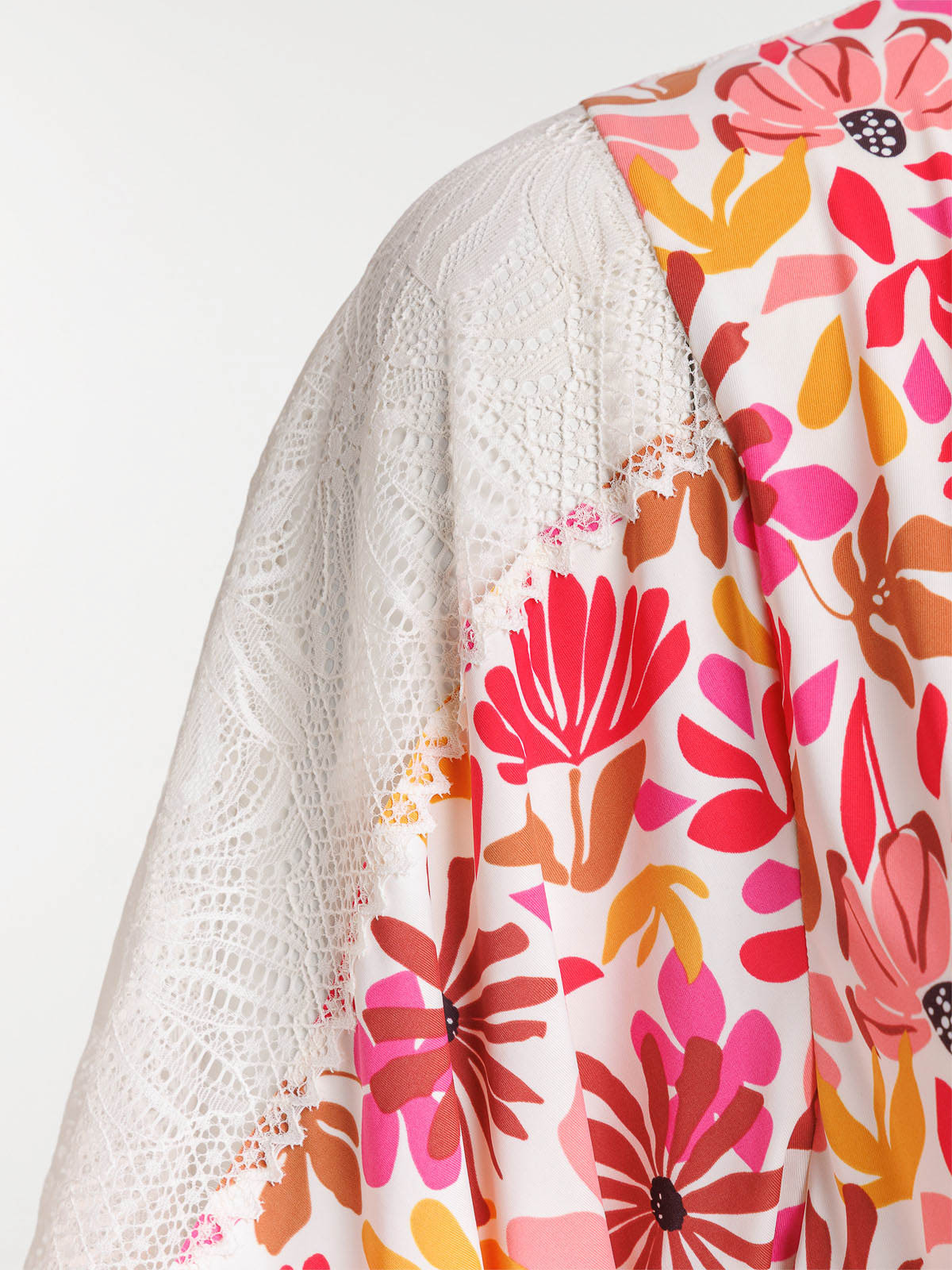 Kimono fleuri femme