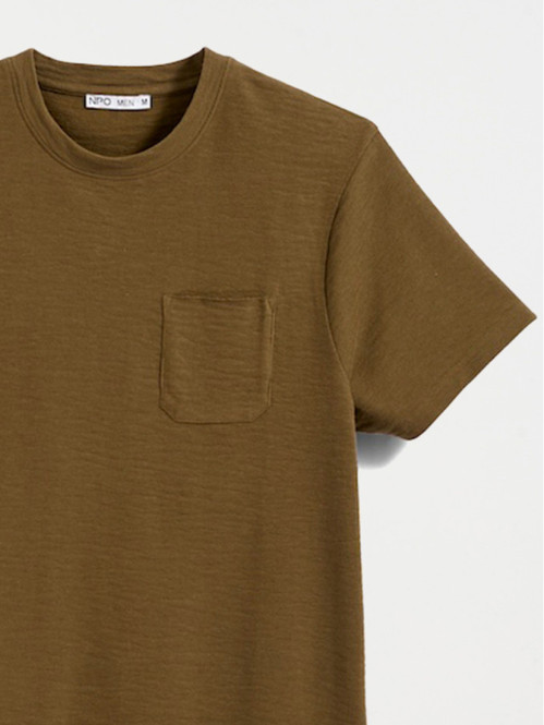 T-shirt poche poitrine homme