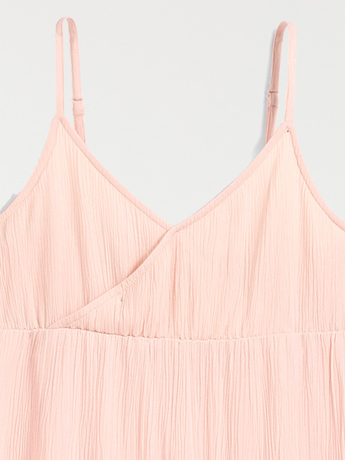 Robe unie à bretelles fille (XXS-M)
