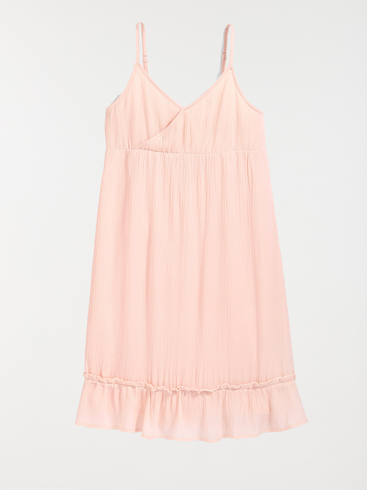 Robe unie à bretelles fille (XXS-M)