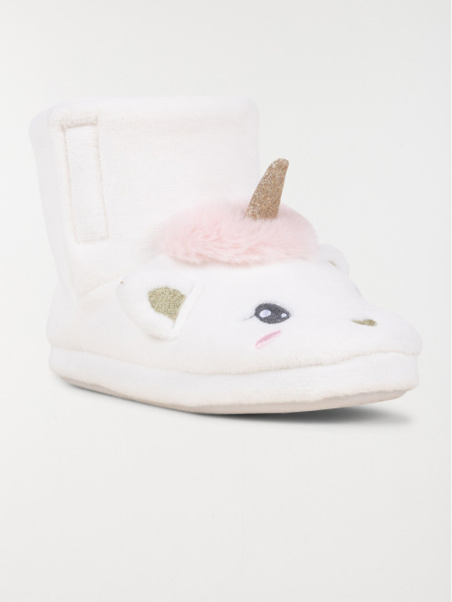 Chausson botte licorne 3d...