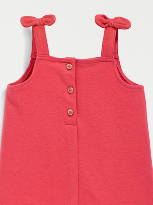 Salopette bretelles noeuds...