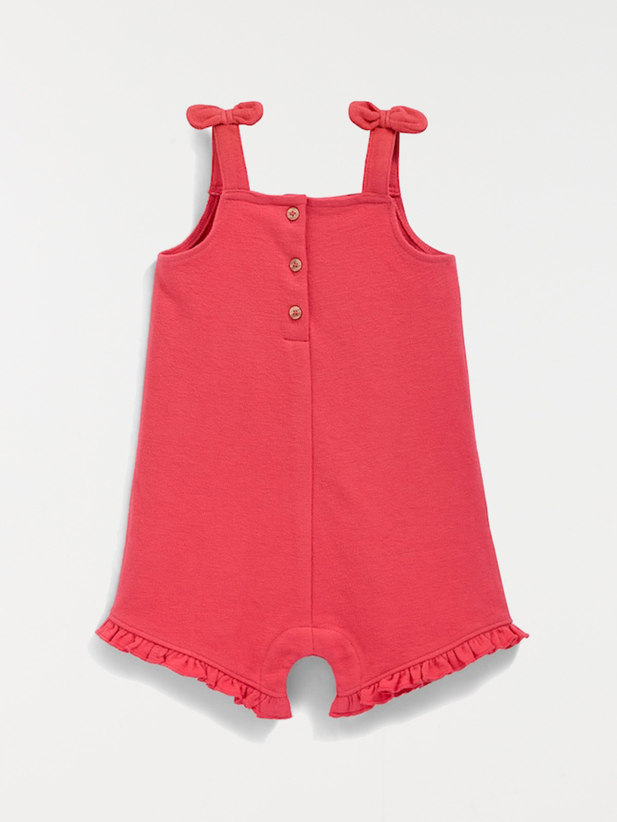 Salopette bretelles noeuds fille (3-36M)