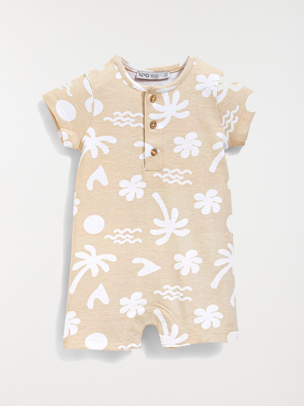 Barboteuse imprimée garçon (3-24M)