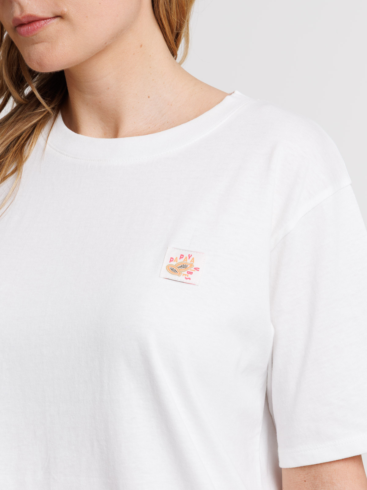 T-shirt motif papaya femme
