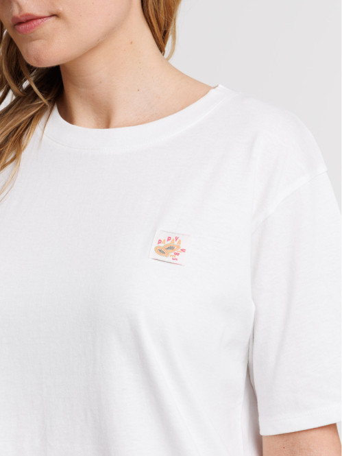 T-shirt motif papaya femme