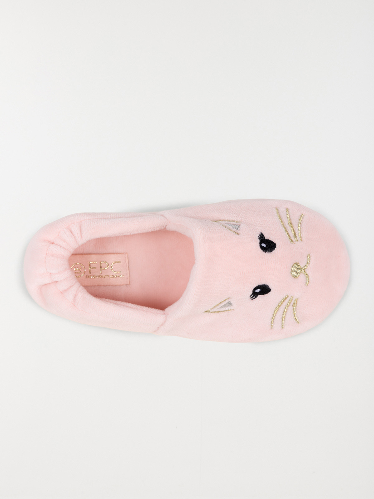 Chausson souris fille rose (31-35)