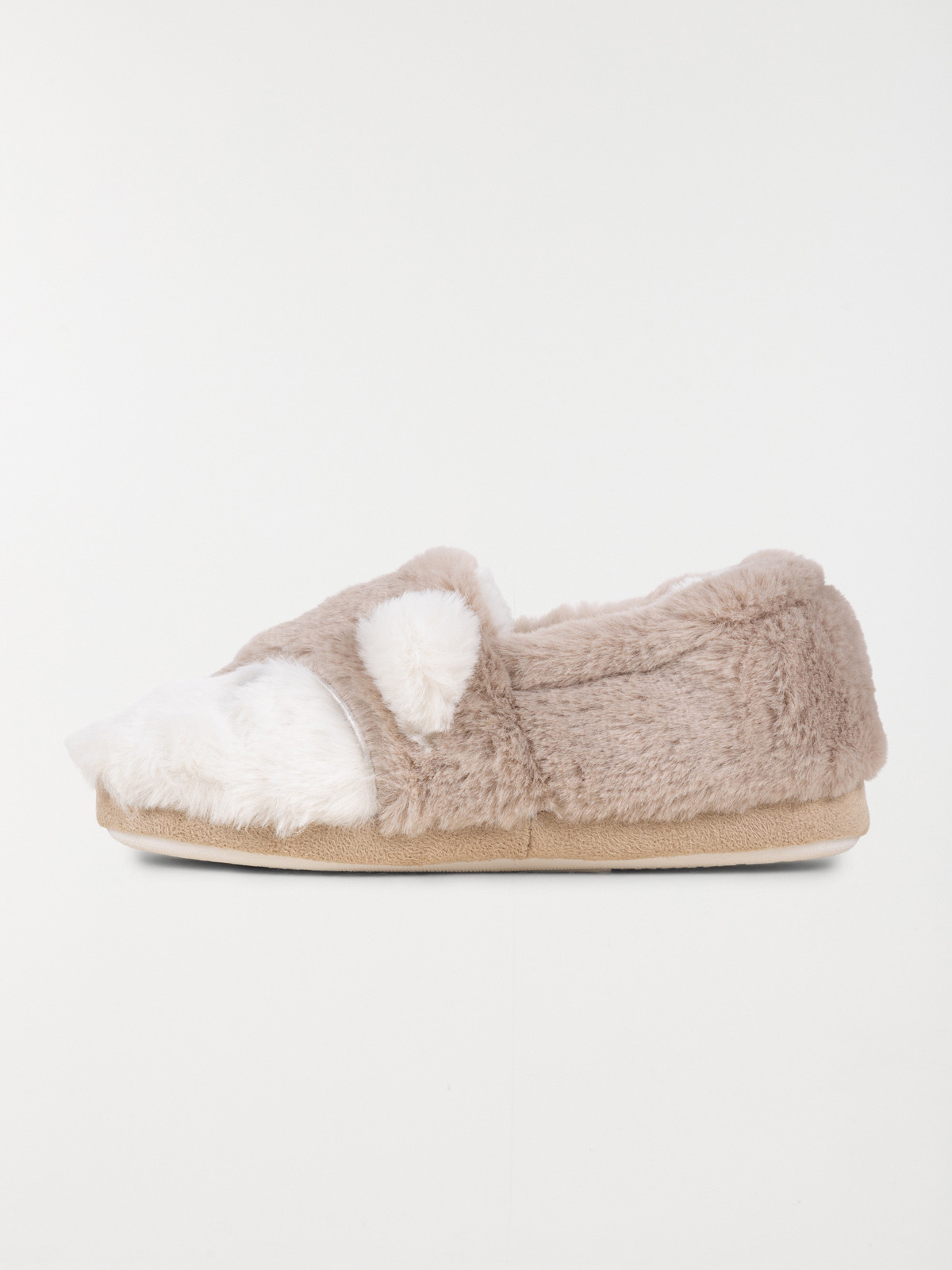 Chausson renard fille blanc (31-35)