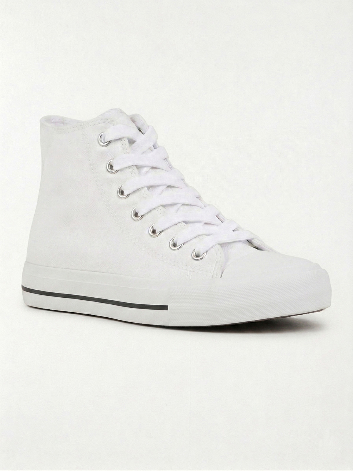 Tennis montantes blanches femme (36-41)