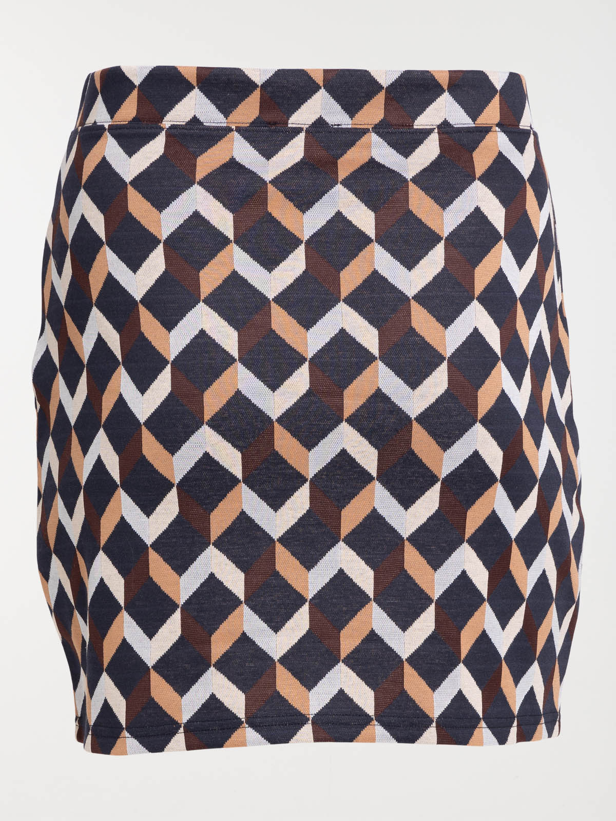 Jupe jacquard grande taille femme