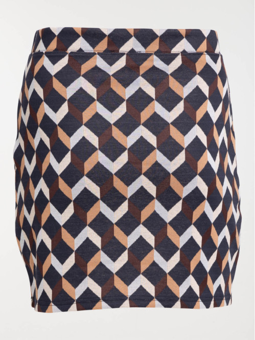 Jupe jacquard grande taille...