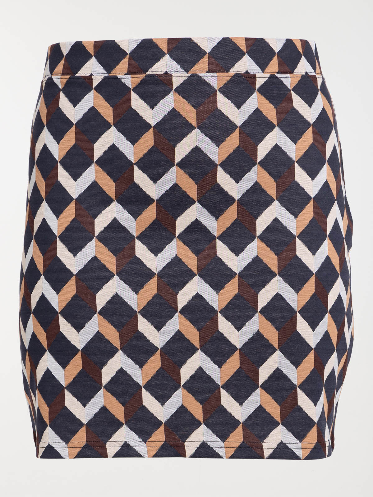 Jupe jacquard grande taille femme