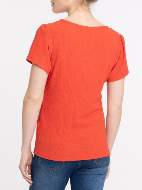 Tee-shirt paprika femme