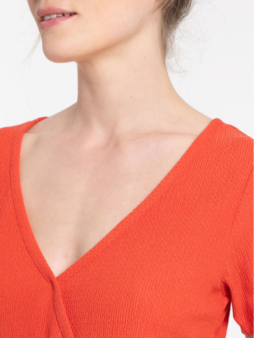 Tee-shirt paprika femme