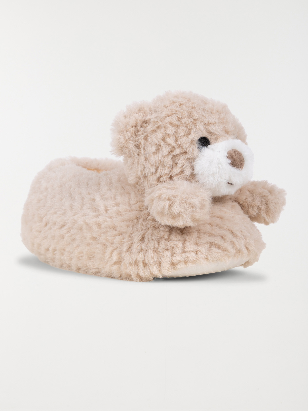 Chaussons peluche ourson fille (32-35)