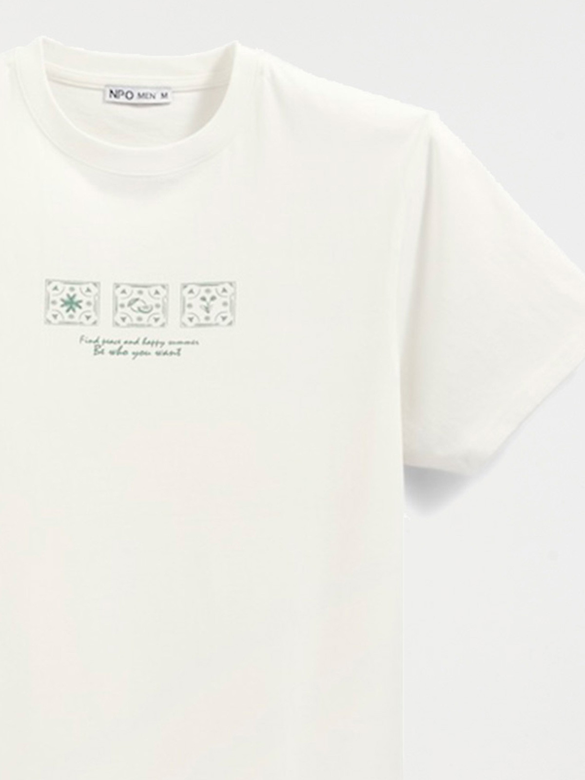 T-shirt imprimé manches courtes homme T-shirt imprimé manches courtes homme