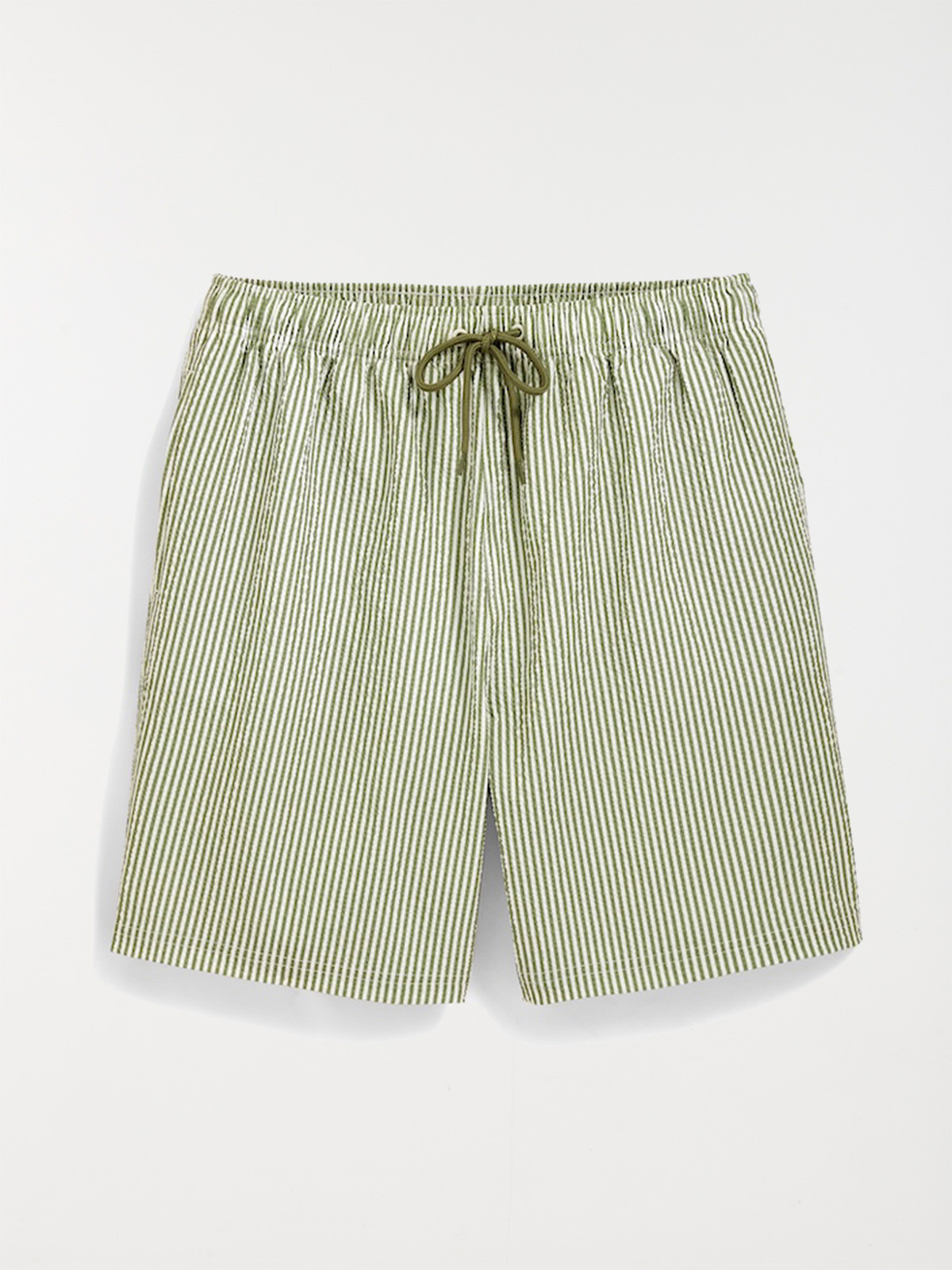 Short de bain sauge homme