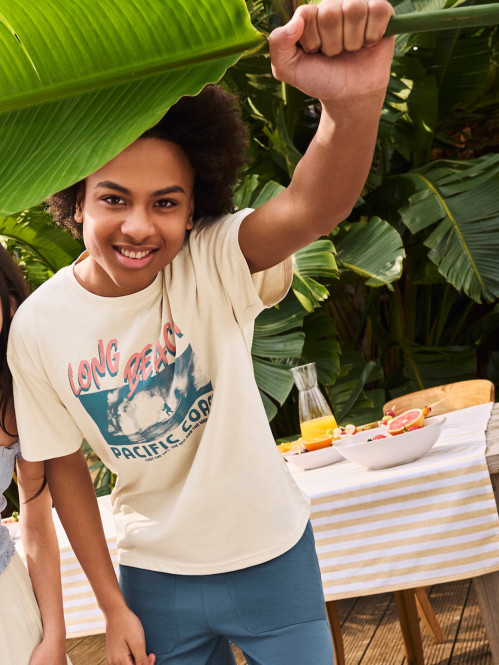 T-shirt imprimé garçon (XXS-M)