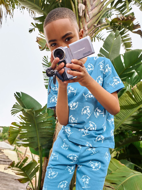 Tee-shirt motif palmier...