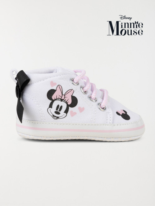 Bottons Minnie fille blanc...